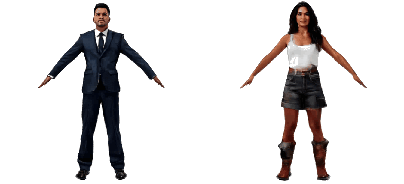 TeRA: Rethinking Text-guided Realistic 3D Avatar Generation