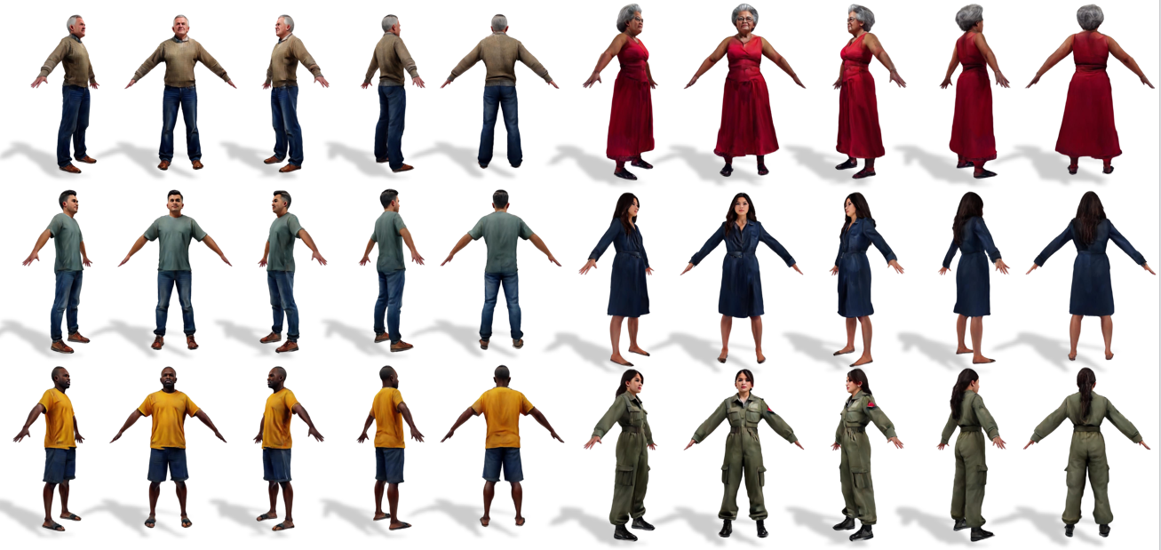 TeRA: Rethinking Text-guided Realistic 3D Avatar Generation